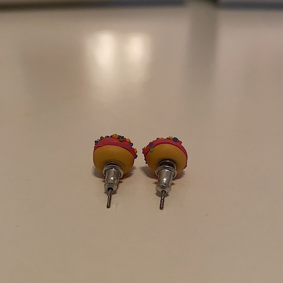 Set of 2 Clay Donut Earrings - Picture 7 of 7